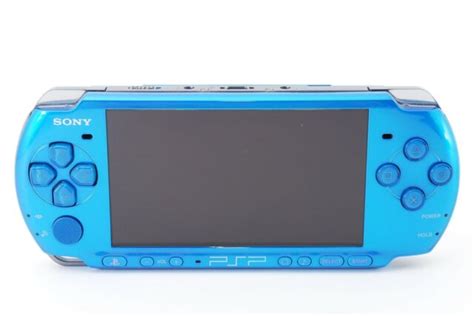 Sony Psp 3000 Launch Edition Vibrant Blue Handheld System Console