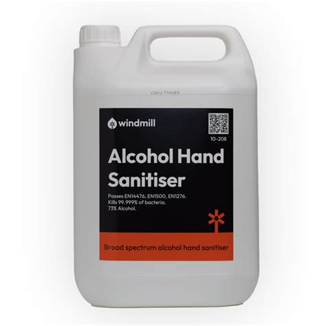 Hand Sanitiser Windmill Alcohol 5l Auk Hygiene