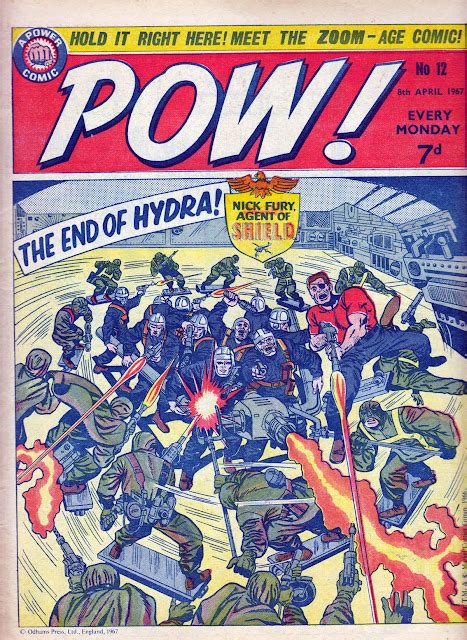 Blimey The Blog Of British Comics This Week In 1967 Pow No 12