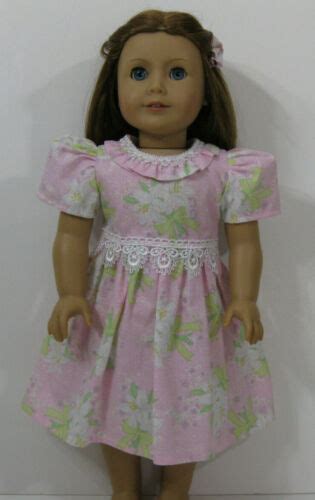 Easter Outfit Dress Fits 18 American Girl Doll Ebay