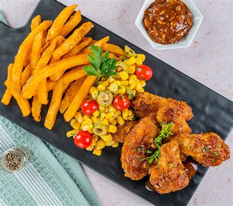 Alitas Criollas Fritas Con Pepa De Sambo