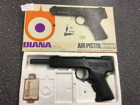 A Boxed Diana Sp50 Air Pistol