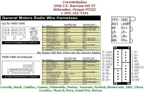 1989 Corvette Bose Radio Wiring Diagram Wiring Diagram