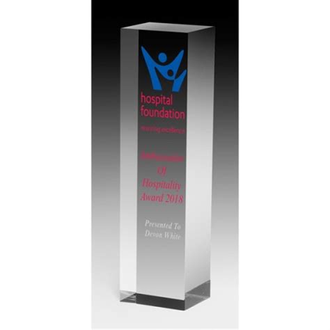 Obelisk Acrylic Award Everythingbranded Usa