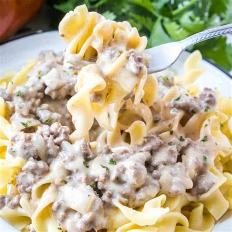 Best Ground Beef Stroganoff Recipe Sour Cream Besto Blog