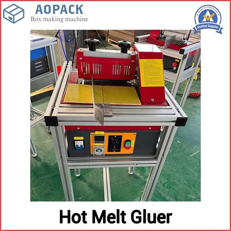 Aopack Table Style Automatic Hot Melt Glue Applicator Machine For