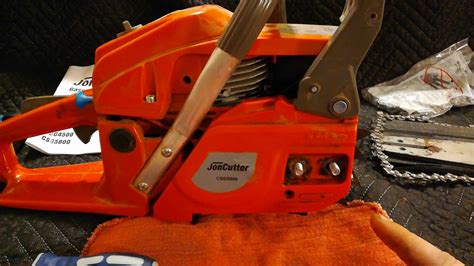 Jon Cutter Chainsaw Bar Oiler Adjustment Youtube