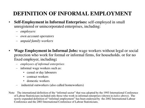 informal economy  global perspective powerpoint
