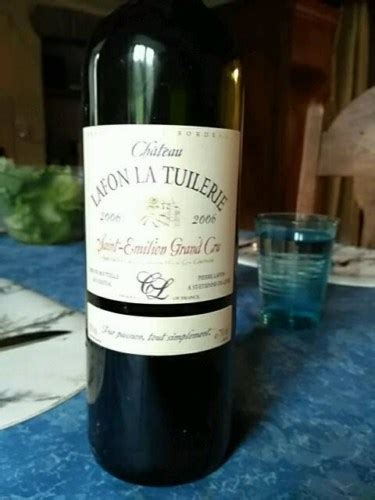 2006 Château Lafon La Tuilerie Saint Emilion Grand Cru Vivino France