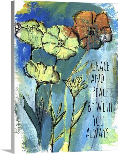 Grace and Peace Wall Art, Canvas Prints, Framed Prints, Wall Peels ...