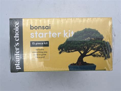 Lot 107 Planters Choice Bonsai Starter Kit Picks And Treasures Llc