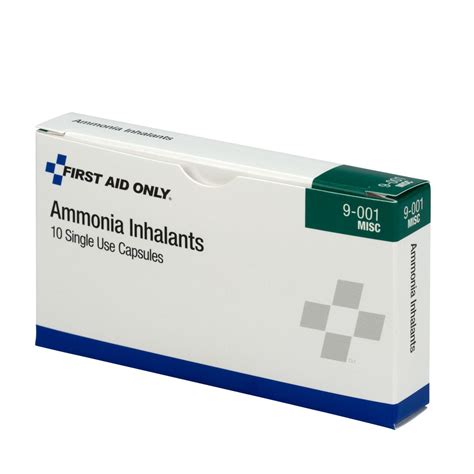 First Aid Only Ammonia Inhalants 10 Per Box Buy Online In Uae Industrial Products In The