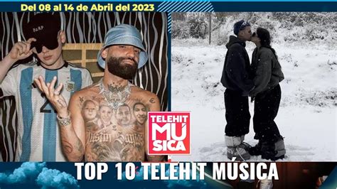 Top 10 De Telehit Musica Semana 15 Abril 2023 YouTube Music