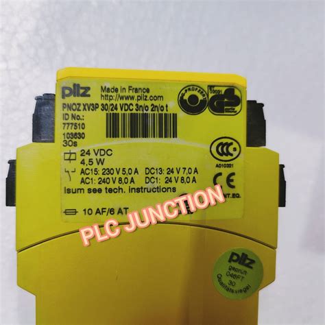 Pilz Relays PNOZ XV3 30 24VDC 3N O 2N O T At Rs 1000 Safety Relays In