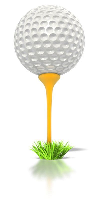 Free Golf Ball On A Tee Clip Art Golf Ball Golf Clip Art Golf