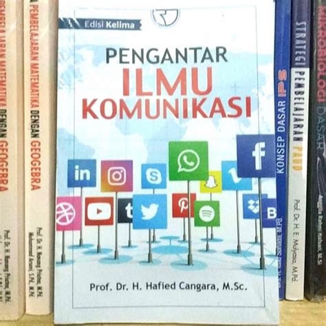 Promo Buku Pengantar Ilmu Komunikasi Edisi Keempat Prof Dr Hafied