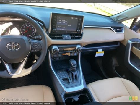 Nutmeg Interior Dashboard For The Toyota Rav Xle Premium Awd