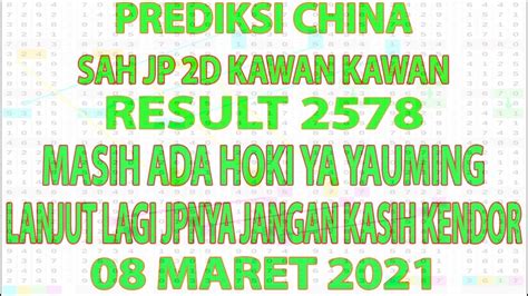 Prediksi China Senin Hari Ini Maret Prediksi Togel China