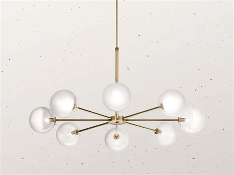 Brass Pendant Lamp MOLECOLA 275 08 Molecola Collection By Il Fanale