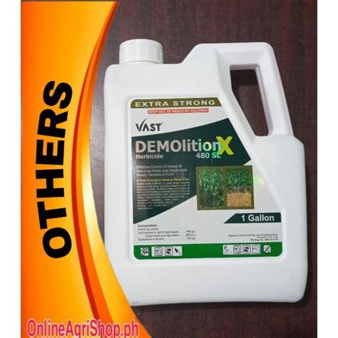 DEMOLITION X 480 SL GLYPHOSATE HERBICIDE 1 GAL Lazada PH