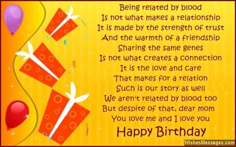 Birthday Wishes For My Step Mother May Lanita