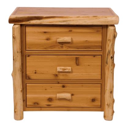 Fireside Lodge Cedar Log Chest Drawer