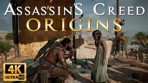 Assassins Creed Origins In 4k The Crocodiles Scales Gameplay Walkthrough Youtube