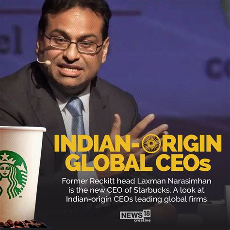 Laxman Narasimhan Sundar Pichai Leena Nair Indian Origin Ceos