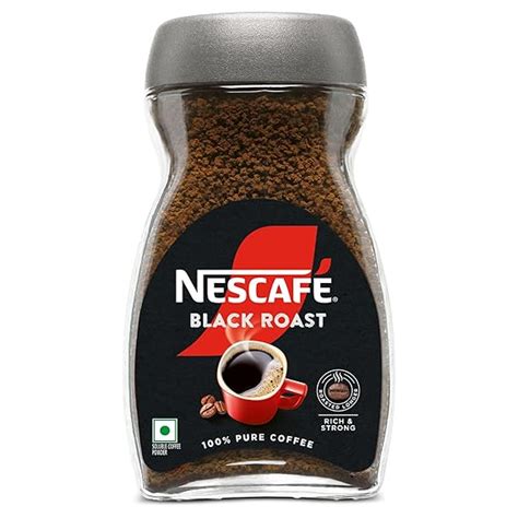 Nescafe Classic Black Roast Instant Coffee Roasted Longer For A