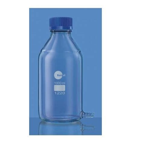 Quartz Glass Transparent Ml Borosil Bottle For Chemical Laboratory