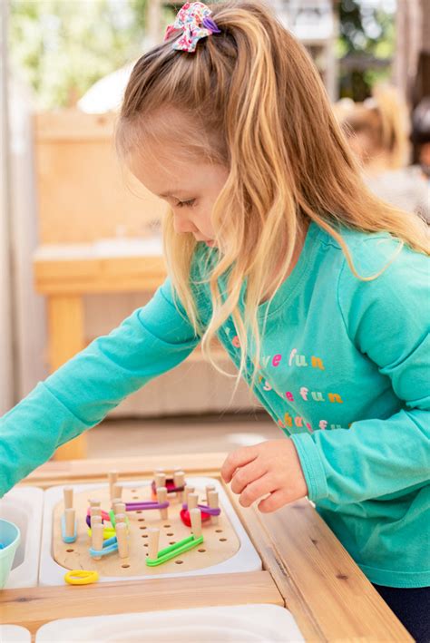 Wooden Peg Board For Kids The Creative Learning Co The Creative