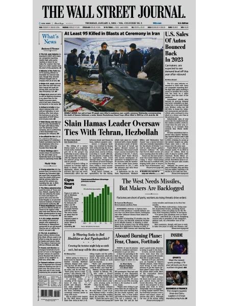 The Wall Street Journal – 4 January 2024