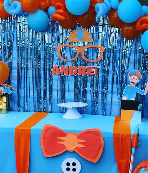 Decoración blippi para niño Fiestas infantiles para niños