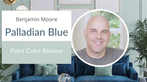 Benjamin Moore Palladian Blue Paint Color Review Youtube