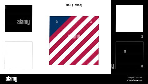 hall county map  res stock photography  images alamy