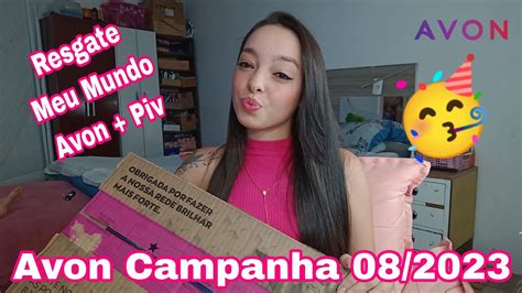 Abertura De Caixa Avon Campanha Resgate Meu Mundo Avon Piv