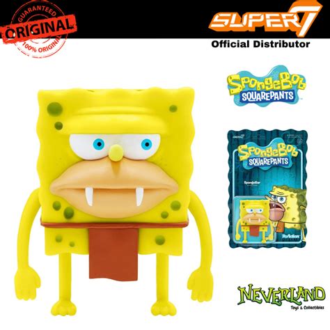 Super 7 Spongebob Squarepants Spongegar Wave 2 Reaction Figure Shopee Thailand