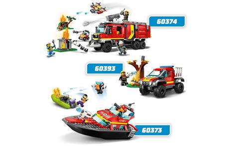 60393 Lego City Fire 4x4 Brandweertruck Redding Toychamp