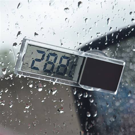 Buy Sailnovo Osculum Type LCD Car Digital Window Thermometer On The