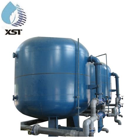 FRP Tank MultiMedia Activated Carbon Filter For Water Treatment