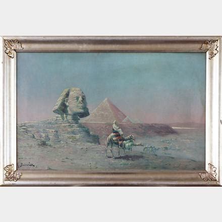 M Bouvier Kamelreiter Vor Den Pyramiden Von Gizeh Und Sphinx Mutualart