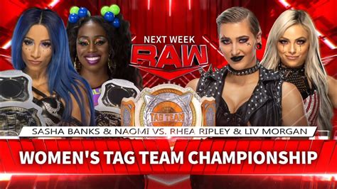 Wwe Womens Tag Team Championship Match Full Match Youtube