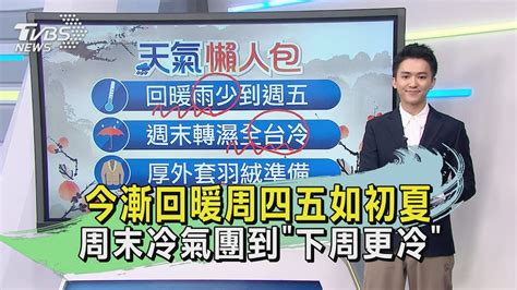 今漸回暖周四五如初夏 周末冷氣團到「下周更冷」｜午間氣象｜tvbs新聞 20231213 Tvbsnews01 Youtube