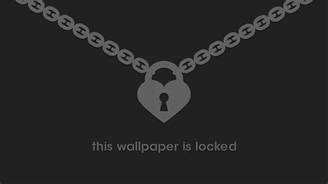 Locked Wallpaper Minimalism, HD Typography, 4k Wallpapers, Images ...