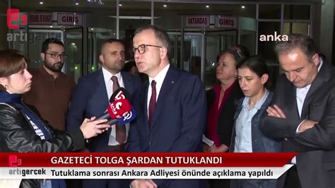 T24 yazarı gazeteci Tolga Şardanın tutuklanmasının ardından Ankara