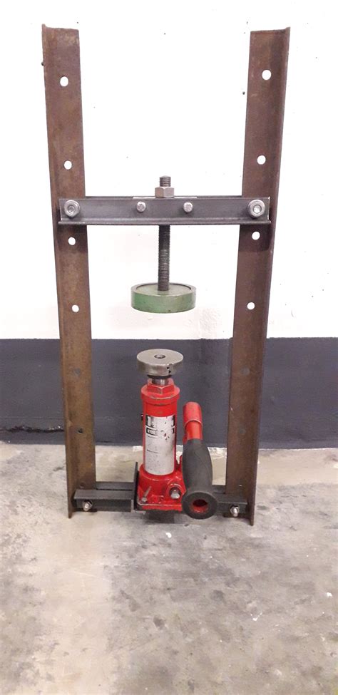 Diy Hydraulic Shop Press Home Model Engine Machinist Forum