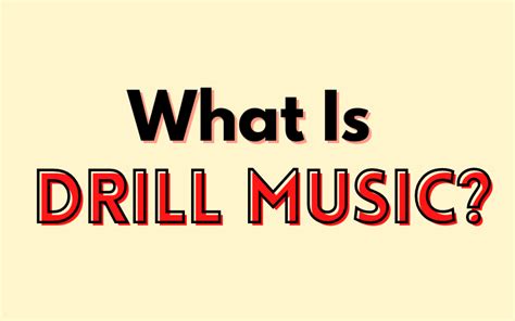 What Is Drill Music?