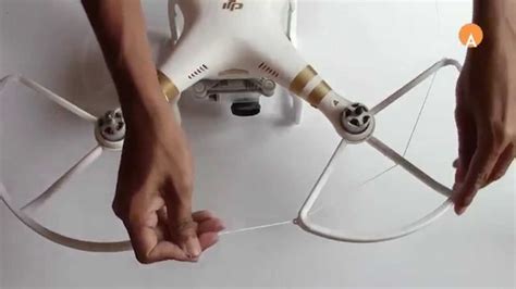 How To Install DJI Phantom 3 Prop Guard Drone Safty Guard YouTube