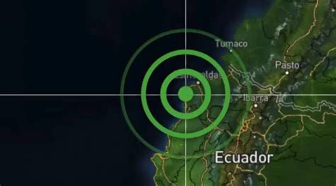 Cinco Sismos Sacuden Las Costas De Ecuador En Menos De Seis Horas