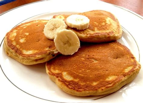 Panqueques de avena con plátano Healthy pancake recipes easy Recipes